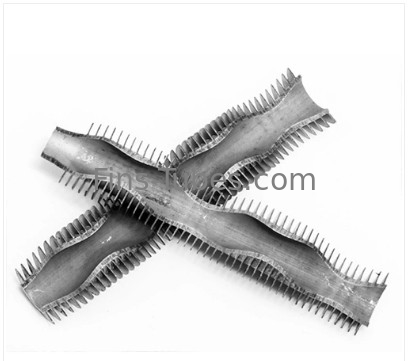주문 DELLOK 추출 알루미늄 핀 튜브 열 전달 online manufacture