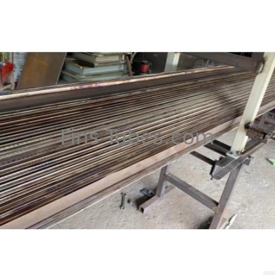 주문 DELLOK 탄소 강철 용접 스테인리스 강철 길쭉한 핀 튜브 online manufacture