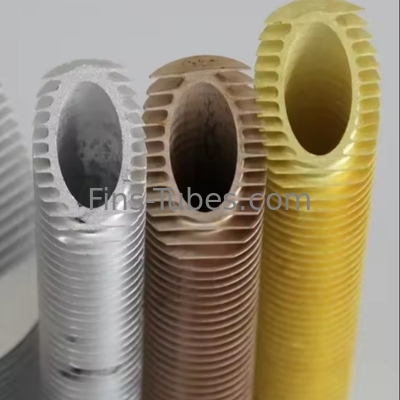 주문 DELLOK OD63.5mm 알루미늄 핀 튜브 내구성 / 오래 지속 냉각 최대 300 ° F online manufacture