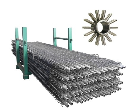 주문 엑스트루레이드 탄소 강철 핀 튜브 검은 색 페인트 맑은 색상 고형 톱니 핀 1-5mm 두께 online manufacture