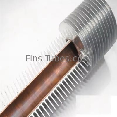주문 DELLOK 안오디제 알루미늄 낮은 핀 튜브 0.5mm 벽 열 전송 8-51mm OD 커스텀 핀 향상 냉각 online manufacture