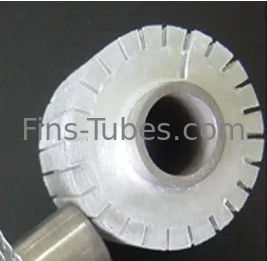 품질  DELLOK Solid Extruded Serrated Alu1050 Heat Exchanger Fin Tube Thick 0.4mm 공장