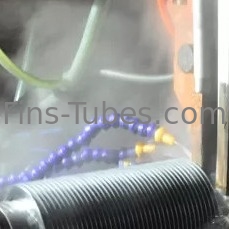 주문 DELLOK 보일러 냉각기 3.3 밀리미터 톱니 모양 솔리드 32 밀리미터 나선형 핀 관 online manufacture