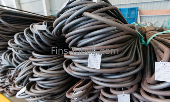 품질  DELLOK Spiral Evaporator Carbon Steel SA210 U Bend Tube Exhaust Pipe 공장