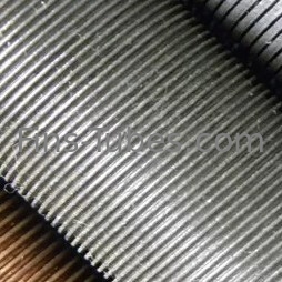 주문 DELLOK 콘덴서 C70600 C68700 12.7 밀리미터는 핀 관 냉각 장치를 주름을 잡았습니다 online manufacture