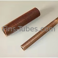 DELLOK HVAC 시스템용 알루미늄 핀 튜브 최대 300°F / 길이 1-22m 또는 요청에 따라