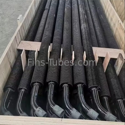 DELLOK 22.22mm 외부 지름 알루미늄 핀 튜브 300°F까지 높은 온도 환경에
