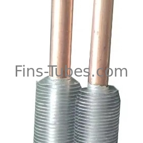 DELLOK 온도 탄소 강철 핀 튜브 웅덩이 내장 핀 튜브 0.3-1.2mm 압력 1.0MPa - 4.0MPa