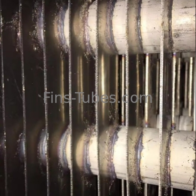 온도 맨 튜브 임베디드 핀 튜브 16-63mm OD 2.5-20mm 핀 간격 1.65mm 벽 두께 -40°C-300°C 1.0-4.0MPa
