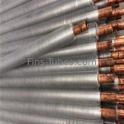 온도 맨 튜브 임베디드 핀 튜브 16-63mm OD 2.5-20mm 핀 간격 1.65mm 벽 두께 -40°C-300°C 1.0-4.0MPa