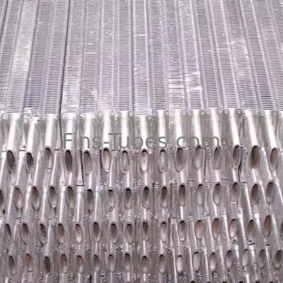 DELLOK 압력 구리 내장 핀 튜브 알루 / 구리 핀 1.0-4.0MPa 압력 등급 -40.C ~ 400.C 온도 16-63mm