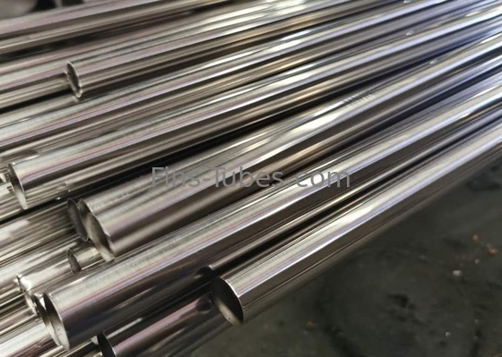 DELLOK 티타늄 니켈 합금 둥근 튜브 10mm 20mm 30mm Gr5 Gr9 Gr12 TA 1 TA2 TA4 TA10